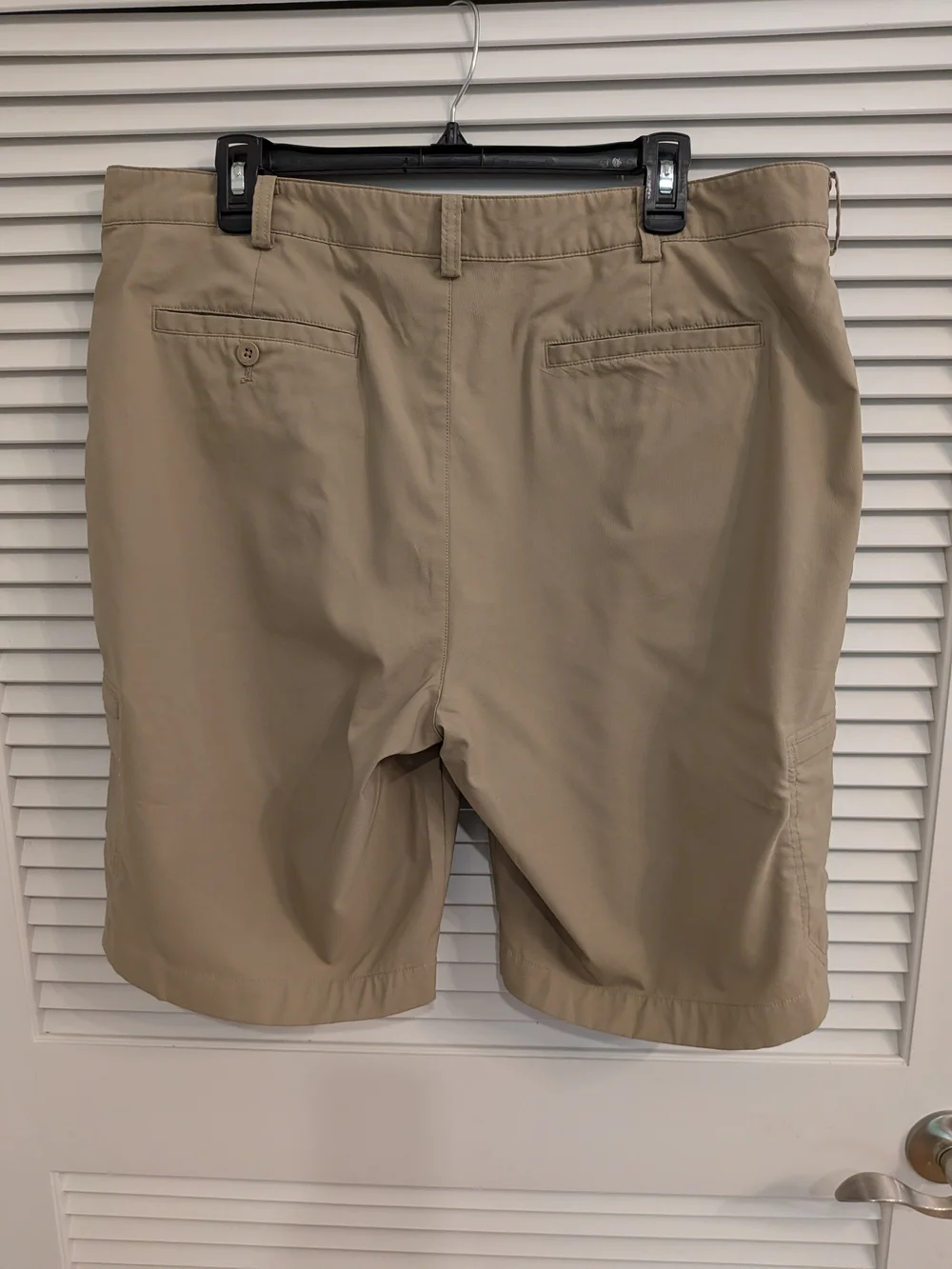 #1. Nike Golf Men's Khaki Shorts Size 38 Inseam Length 10.5
